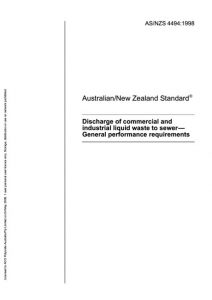 Grease Trap Australian standards